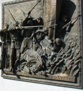 bronze frieze